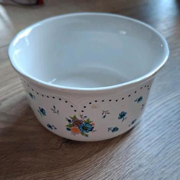 Vintage ovenschaal / kom Provincial Bouquet beschikbaar voor biedingen