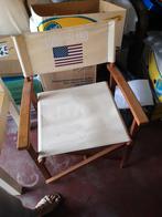 Regisseur stoel Long Island, Ophalen
