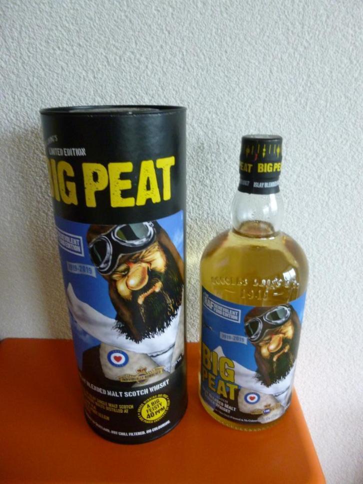ISLAY BLENDED MALT SCOTCH WHISKY"BIG PEAT THE RAF EDITION", Verzamelen, Wijnen, Nieuw, Overige typen, Overige gebieden, Vol, Ophalen of Verzenden