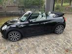 mini cooper cabrio **60000km**navi pro**camera**led**17'alu*, Euro 6, Lederen bekleding, Cabriolet, Zwart