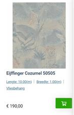Behangpapier Eijfinger Cozumel 50505, Maison & Meubles, Ameublement | Papier peint, 10 à 25 m², Bleu, Enlèvement ou Envoi, Vogelprint