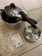 Autocooker Amazon Basics 6 liters and acier inoxydable, Inox, Comme neuf, Enlèvement, Plaque céramique