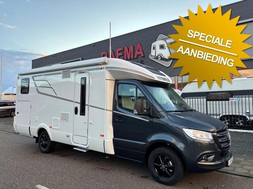 Hymer B-MC T 680 Enkele bedden, Automaat, Mercedes, Caravans en Kamperen, Mobilhomes, Bedrijf, tot en met 3, Half-integraal, Hymer