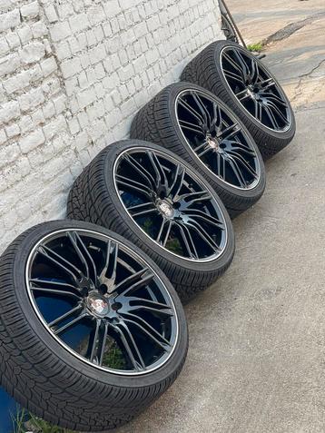 22" velgen met Band PORSCHE CAYENNE 295/30r22 5x130  beschikbaar voor biedingen