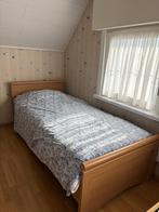 Chambre complète 1 personne, Maison & Meubles, Chambre à coucher | Lits, 100 cm, Beige, Une personne, Enlèvement