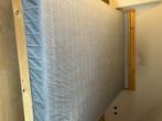 Bed twijfelaar NEIDEN inclusief lattenbodem en matras, Huis en Inrichting, Ophalen, Gebruikt, Bruin, 140 cm