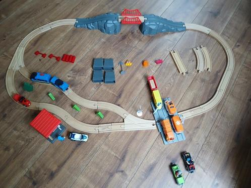 Playtive treinset  met toebehoren ( vanaf 3 jaar), Kinderen en Baby's, Speelgoed | Educatief en Creatief, Zo goed als nieuw, Ophalen