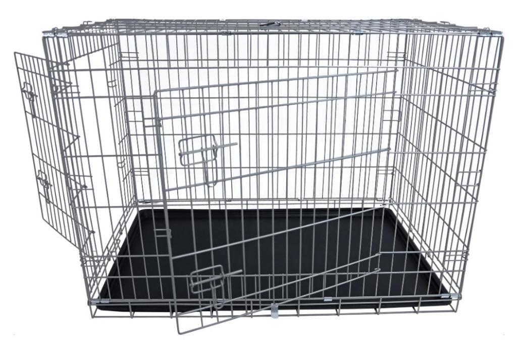 Hondenbench Economic Taupe S, Dieren en Toebehoren, Hondenbenches, Gebruikt, Ophalen