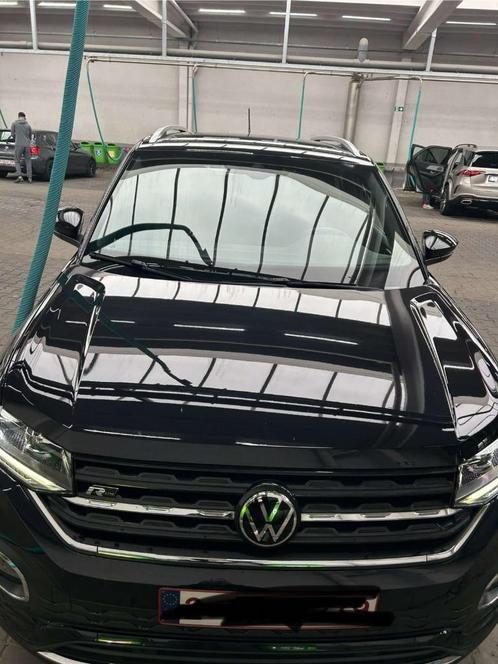 Vw T-Cross R-Line, Auto's, Volkswagen, Bedrijf, Te koop, T-Cross, Benzine, Euro 6, Automaat, Zwart, Zwart, Stof, Onderhoudsboekje