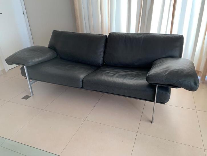 B&B ITALIA DIESIS ZITBANK 245 cm, Huis en Inrichting, Zetels | Zetels, Zo goed als nieuw, Rechte bank, Driepersoons, 200 tot 250 cm