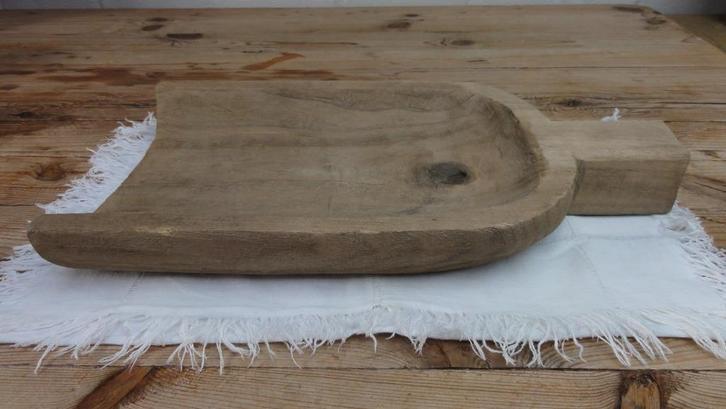 Zeer grote stoere houten schep, leuk om op te decoreren, Huis en Inrichting, Woonaccessoires | Overige, Gebruikt, Ophalen of Verzenden