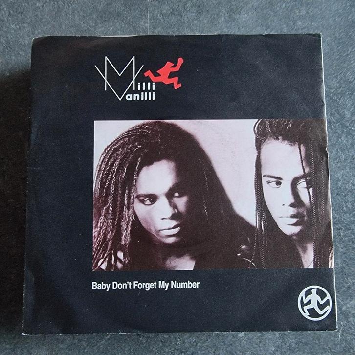 7" Milli Vanilli - Baby don't forget my number, Cd's en Dvd's, Vinyl Singles, Gebruikt, Single, Pop, 7 inch, Ophalen of Verzenden