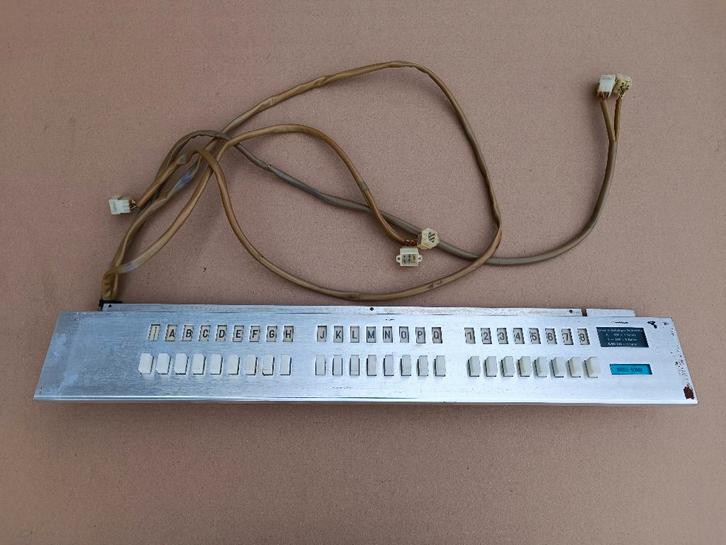 Toetsenbord NSM Consul(1966) jukebox, Verzamelen, Automaten | Jukeboxen, Verzenden