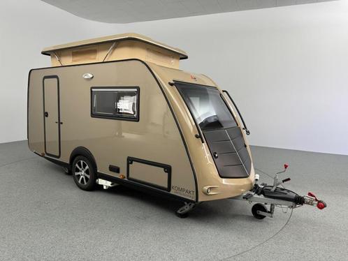 Kip Kompakt 37 Travel Limited Edition Luifel Mover, Caravans en Kamperen, Caravans, Overige, Kip, 2 aparte bedden, tot 4 meter