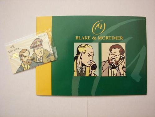 telekaart / télécarte Belgacom - Blake & Mortimer, Verzamelen, Telefoonkaarten, Ophalen