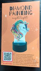 Eenhoorn Nachtlamp Diamond Painting, Hobby en Vrije tijd, Ophalen of Verzenden, Nieuw