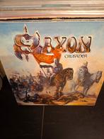 lp - saxon - crusader - vak 16, Cd's en Dvd's, Vinyl | Hardrock en Metal, Ophalen of Verzenden, Gebruikt