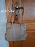 Tas merk Nathan, Handtassen en Accessoires, Tassen | Damestassen, Ophalen, Zo goed als nieuw, Beige