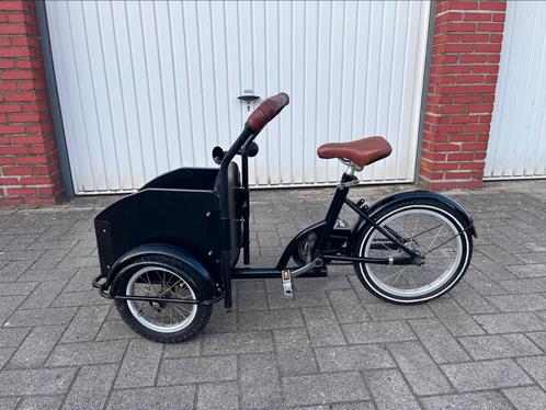 Kinder fiets kinder bakfiets mini bakfiets, Kinderen en Baby's, Speelgoed | Buiten | Accuvoertuigen, Zo goed als nieuw, Ophalen