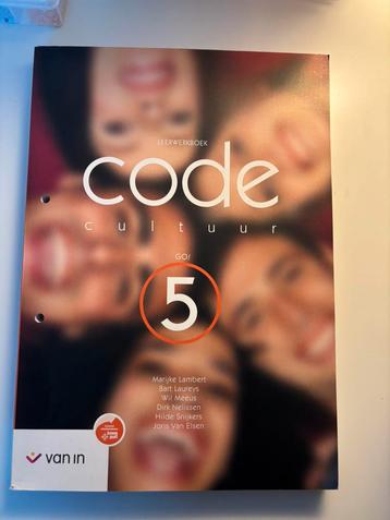 Cultuurwetenschappen code 5 leerwerkboek beschikbaar voor biedingen