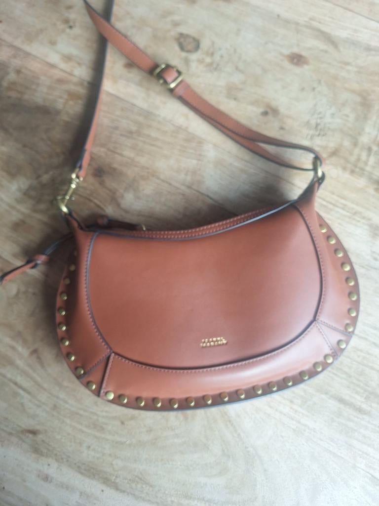 Isabelle Marant. Sac Oskan Moon. Marron cognac., Enlèvement ou Envoi, Brun