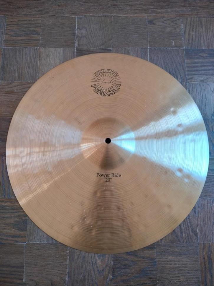 Paiste Sound Formula Power Ride 20" cymbaal, Muziek en Instrumenten, Drumstellen en Slagwerk, Zo goed als nieuw, Overige merken