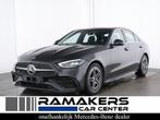 Mercedes-Benz C 180 AMG Line Memory LED Sfeerlicht Camera Ca, 4 deurs, Achterwielaandrijving, Gebruikt, Zwart