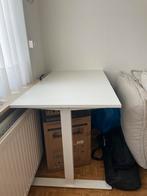 Bureau assis/debout Trotten IKEA 120x70cm +chaise de bureau, Comme neuf, Bureau debout, Réglable en hauteur