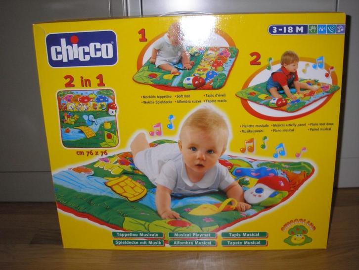 Chicco speeltapijt met muziek (76cmx76cm), Kinderen en Baby's, Speelgoed | Babyspeelgoed, Ophalen of Verzenden
