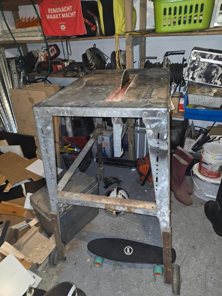 Tafel zaag, Enlèvement