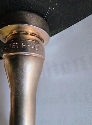 Galileo mondstuk M-4C, Musique & Instruments, Instruments à vent | Trompettes, Envoi, Comme neuf, Trompette en si bémol