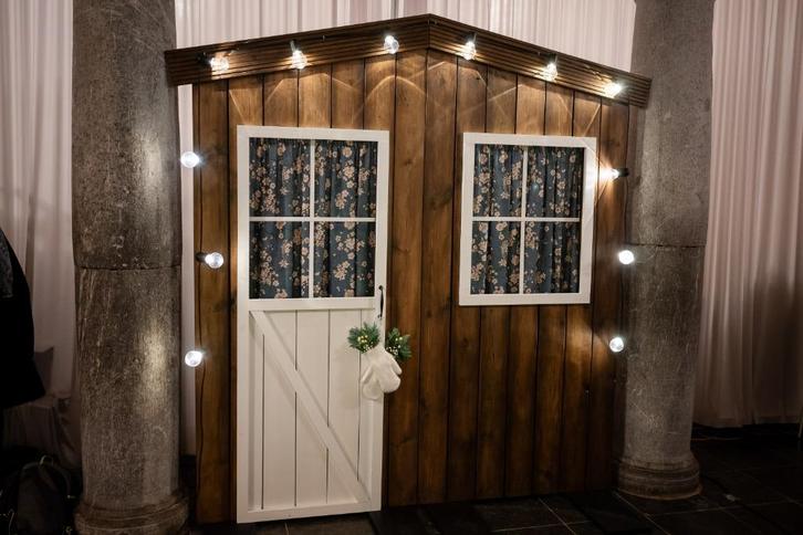 Fond photos chalet, Diversen, Kerst, Zo goed als nieuw, Ophalen