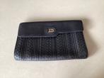 Delveaux pochette, Handtassen en Accessoires, Portemonnees, Ophalen, Zo goed als nieuw, Zwart, Leder