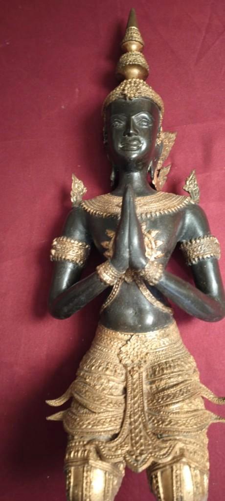 Tempelwachter (Thailand)., Antiek en Kunst, Curiosa en Brocante, Ophalen