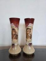 Une paire de vases anciens faits main, Antiquités & Art, Enlèvement ou Envoi