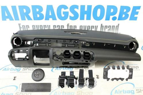 Airbag Tableau de bord coutures jaune Mercedes A classe W177, Auto-onderdelen, Dashboard en Schakelaars, Gebruikt, Ophalen of Verzenden