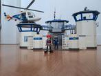 Playmobil Politiekazerne (71873) en politiehelikopter (6921), Enlèvement ou Envoi, Utilisé, Ensemble complet
