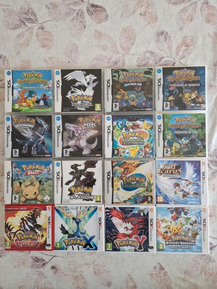 Verschillende Pokemon, Zelda en Mario games te koop., Games en Spelcomputers, Games | Nintendo DS, Zo goed als nieuw, Ophalen
