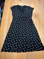 Zwarte jurk King Louie Maat S, Enlèvement ou Envoi, Taille 36 (S), Comme neuf, Sous le genou