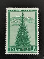 Ijsland 1957 - Kerstmis - kerstbomen **, Postzegels en Munten, IJsland, Ophalen of Verzenden, Postfris