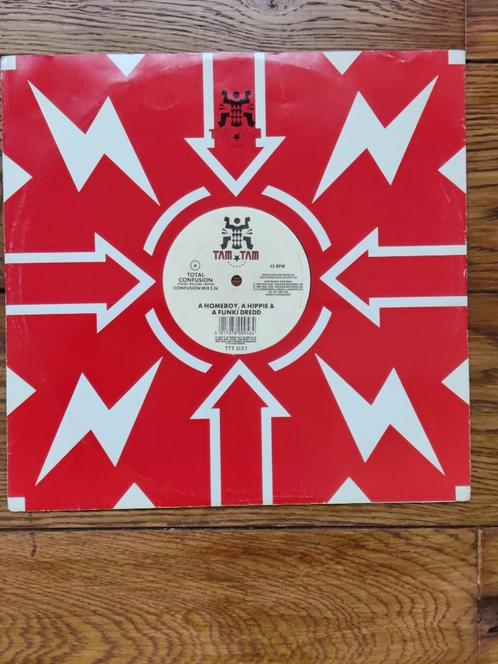 Disque Vinyl : A Homeboy, A Hippie & A Funki Dredd - Total C, Cd's en Dvd's, Vinyl | Dance en House, Gebruikt, Ophalen of Verzenden