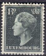 Luxemburg 1948-1953 - Yvert 418A - Charlotte (ST), Timbres & Monnaies, Timbres | Europe | Autre, Luxembourg, Affranchi, Envoi