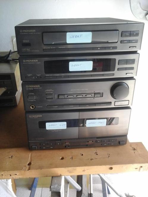 MINI RACK - PIONEER, TV, Hi-fi & Vidéo, Chaîne Hi-fi, Utilisé, Deck cassettes ou Lecteur-enregistreur de cassettes, Lecteur CD