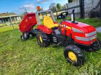Rode tractor X-trac met kar, Zo goed als nieuw, Ophalen