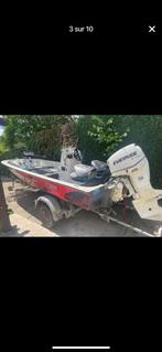 Bateau de peche boston, Watersport en Boten, Speedboten, Ophalen, Zo goed als nieuw, Elektrisch