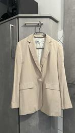 Nieuwe beige blazerbroek van Zara S, Kleding | Dames, Kostuum of Pak, Nieuw, Ophalen of Verzenden, Maat 36 (S)