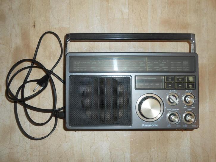 Panasonic RF-1405L Vintage draaibare radio, Audio, Tv en Foto, Radio's, Gebruikt, Radio, Ophalen