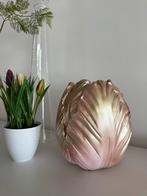Tulpenvaas H21cm roze en goud, perfecte staat, Enlèvement ou Envoi