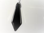 Collier avec pierre obsidienne noire, Bijoux, Sacs & Beauté, Noir, Avec pendentif, Envoi, Neuf