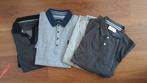 Heren polo's en t-shirts: verschillende merken, Kleding | Heren, Polo's, Ophalen, Maat 56/58 (XL), Formen, Grijs